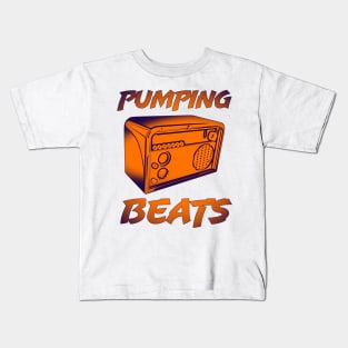 Pumping Beats Kids T-Shirt